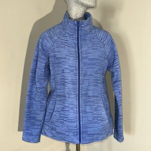 MTA sz S Women’s Blue Fleece Full Zip Jacket